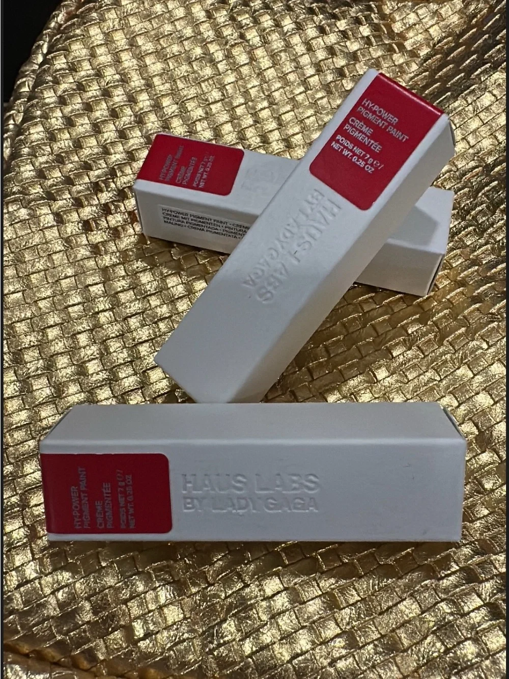 Haus Labs By Lady Gaga Hy-Power Pigment Paint Cream - Scarlet Matte Red